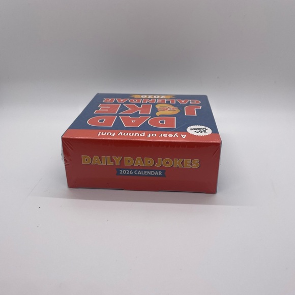 Dad Joke Calendar 2026 New Sealed Funny Tons Of Puns Novelty Desk Office Decor - Picture 2 of 6